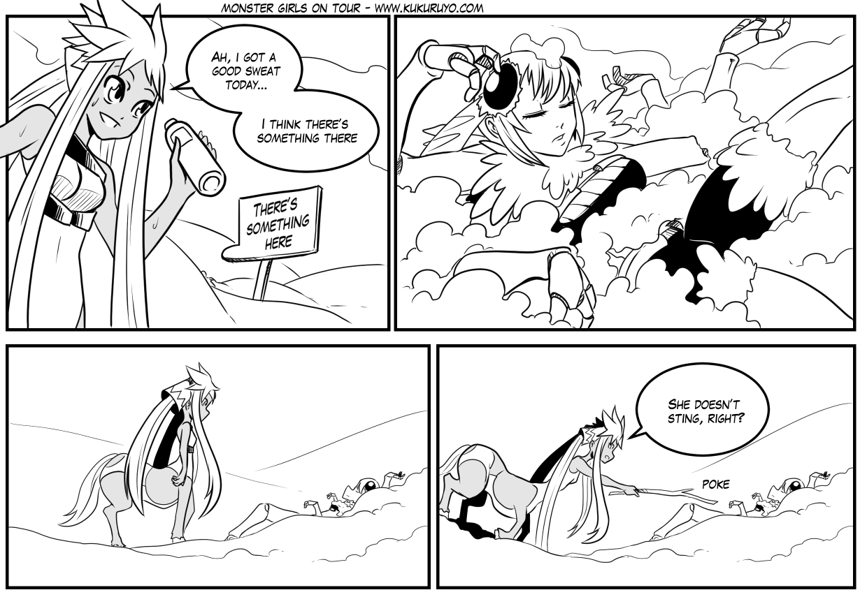 Monster girls on tour - Episode 152, Page 1: Page 152